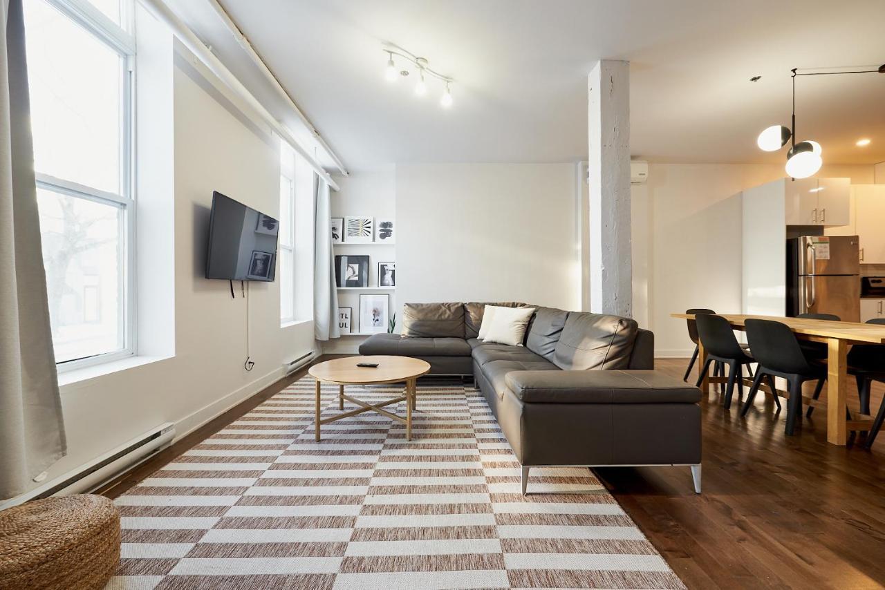 New Spacious Industrial Loft In Le Plateau By Den Stays مونتريال المظهر الخارجي الصورة
