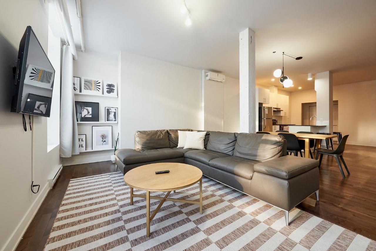 New Spacious Industrial Loft In Le Plateau By Den Stays مونتريال المظهر الخارجي الصورة